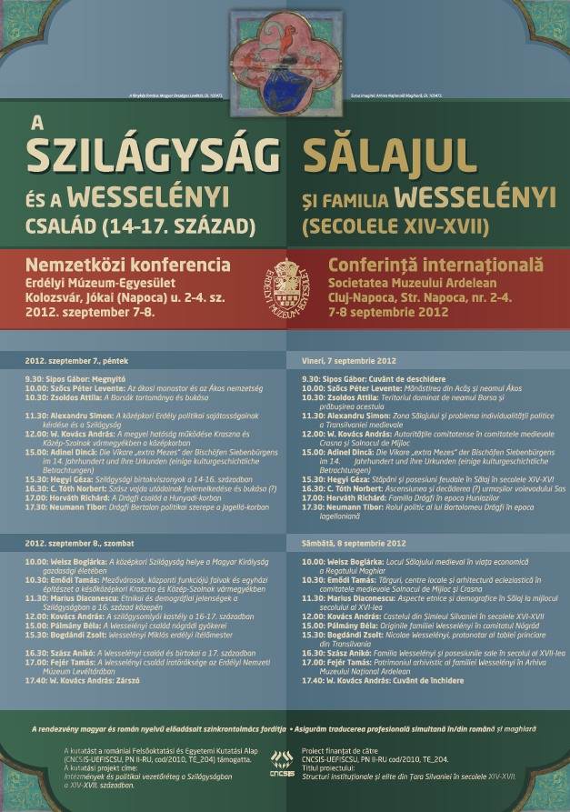 STRUCTURI INSTITUŢIONALE ŞI ELITE DIN ŢARA SILVANIEI ÎN SECOLELE XIV–XVII.